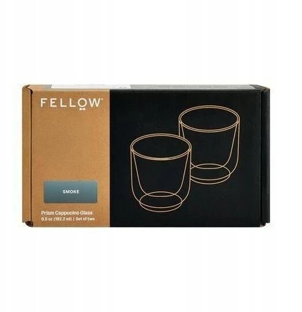 Fellow Pirch kapučino dūminių stiklinių rinkinys, 2 vnt. po 192 ml