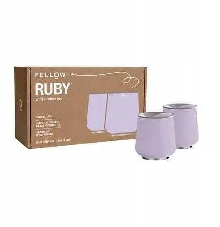 Fellow - Ruby vyno termosas - 2 vnt. rinkinys - Peri Twinkle 355 ml