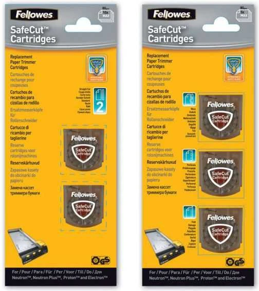 Keičiamos pjaustyklių kasetės Fellowes SafeCut, tiesiam pjovimui 0503-015