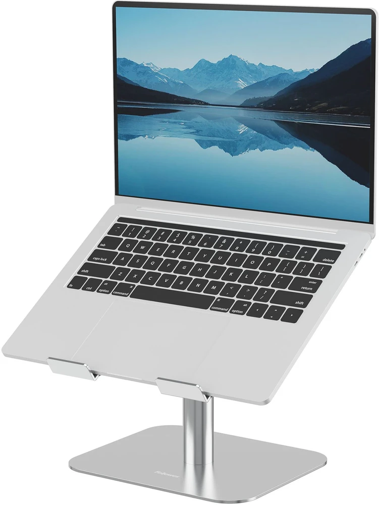 Fellowes Alumia Desk Nešiojamas kompiuteris Stand Sidabrinis Podstawka na notebooka Sidabrinė 38,1 cm (15")
