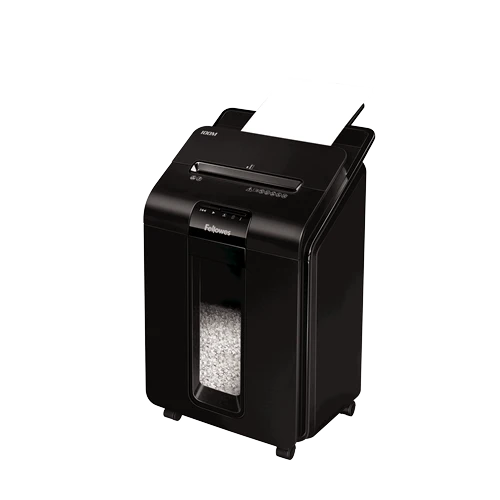 Fellowes AutoMax™ 100M Automatinis kompaktiškas dokumentų naikiklis