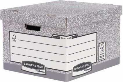 „Fellowes Bankers Box System“ FSC sertifikuota didelė „FastFold“ archyvavimo dėžė (01810-FFEU)