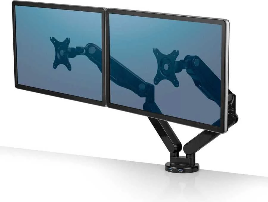Laikiklis Fellowes | Platinum Series Dual Horizontal Monitorius Arm | 8042501 | Juodas