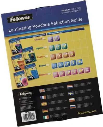 FELLOWES 53075 Laminavimo maišelis 125 303x426 mm - A3 100 vnt.