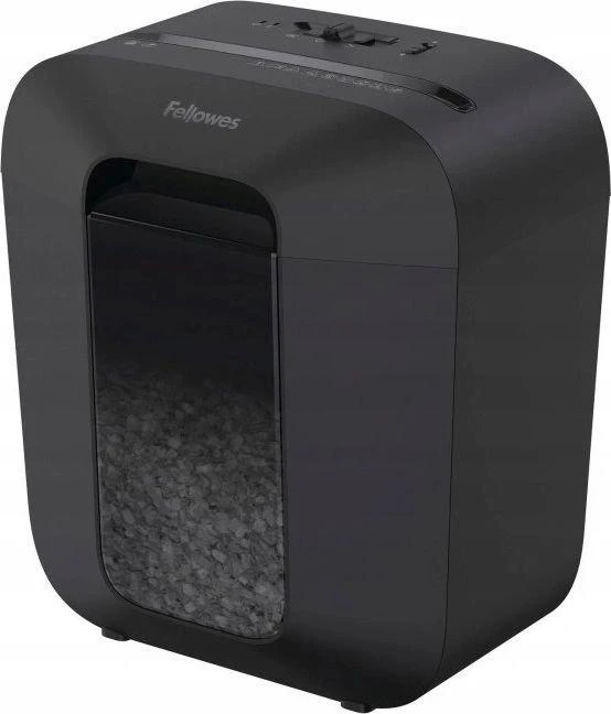 Fellowes Powershred | LX25M | Juodas | 11,5 l | Kreditinių kortelių smulkinimas | Popieriaus apdorojimo standartas/išvestis 6 lapai per eigą | Mini-Cut smulkintuvas | Garantija 24 mėn.