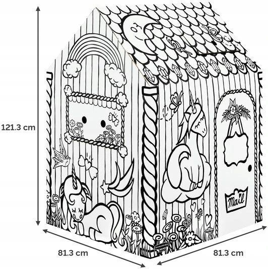 Fellowes Žaidimų namelis unicorn/100142504