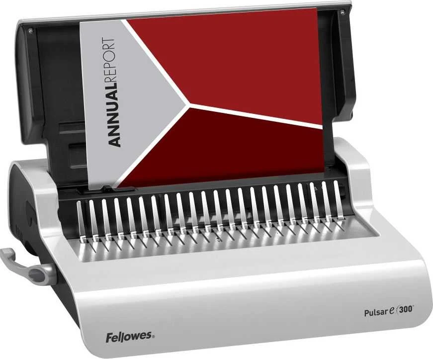 FELLOWES PERFORIOR PULSAR-E Elektrinė lenkimo mašina 15 lapų, komplekte pradinis lenkimo rinkinys 10 lapų