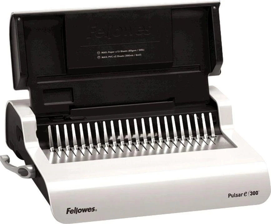 FELLOWES PERFORIOR PULSAR-E Elektrinė lenkimo mašina 15 lapų, komplekte pradinis lenkimo rinkinys 10 lapų