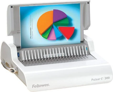 FELLOWES PERFORIOR PULSAR-E Elektrinė lenkimo mašina 15 lapų, komplekte pradinis lenkimo rinkinys 10 lapų