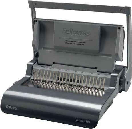 Plastikinių spiralių įrišėjas FELLOWES Quasar+ 500''