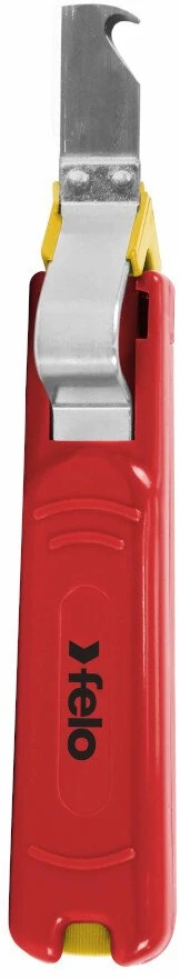 Felo VDE 2 replių rinkinys: kombinuotosios replės 180 mm, šoninės kerpamosios replės 160 mm ir izoliacijos nuėmimo peilis