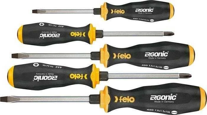 Felo 5 FELO Ergonic atsuktuvų rinkinys [5 vnt.] smūgiams