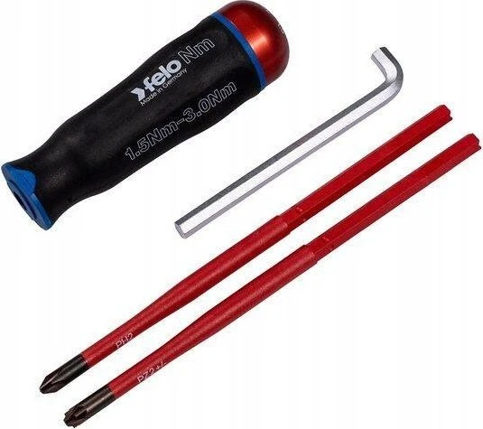Felo Torque kištukas NM 1.5-3.0 + du izoliuoti VDE žiedai Z2 oraz PH2