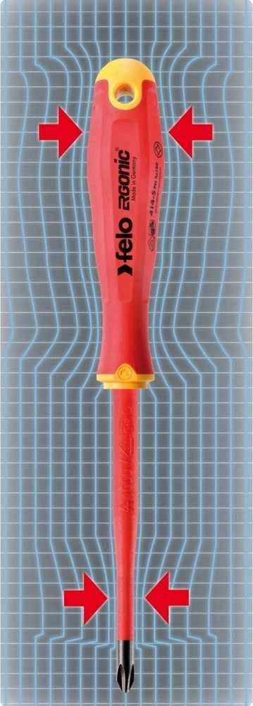Felo FELO Ergonomiškas SLIM VDE atsuktuvas plius/minus Z2