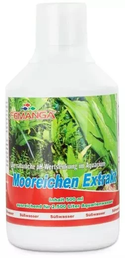 Femanga Natūralus Mooreicho ekstraktas akvariumo vandens kokybei gerinti, 500 ml