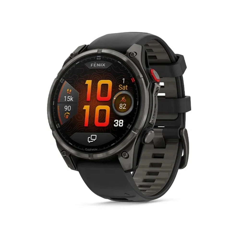 Išmanusis laikrodis - Garmin fēnix 8 Pro 1.4" AMOLED GPS, 15 dienų baterijos veikimo laikas, pilka