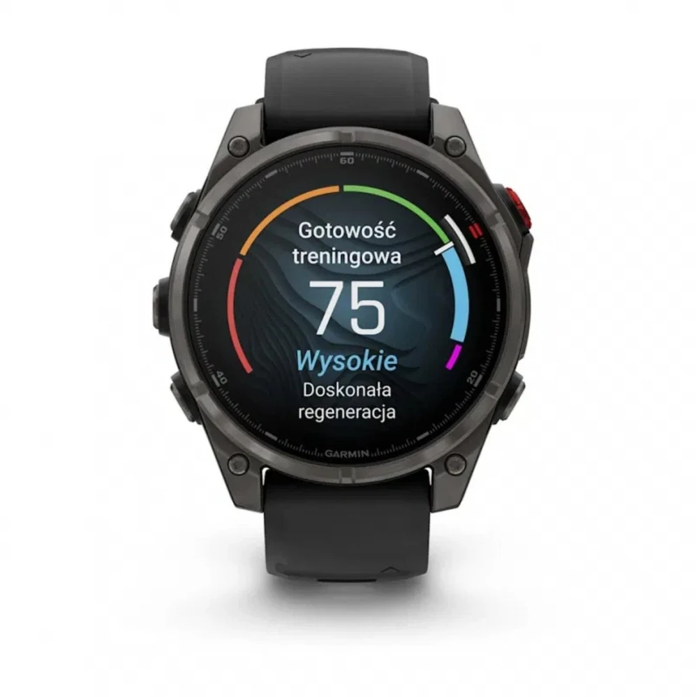 Išmanusis laikrodis - Garmin fēnix 8 Pro 1.4" AMOLED GPS, 15 dienų baterijos veikimo laikas, pilka