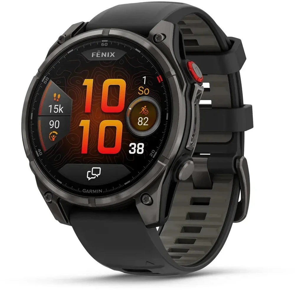 Išmanusis laikrodis - Garmin fēnix 8 Pro 1.4" AMOLED GPS, 15 dienų baterijos veikimo laikas, pilka