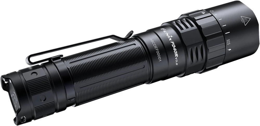 FNX Fenix PD40R V3.0 žibintuvėlis Juoda Rankinis žibintuvėlis LED