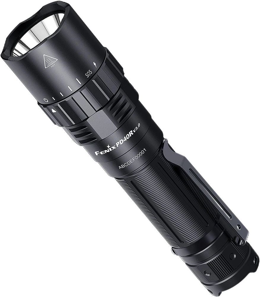 FNX Fenix PD40R V3.0 žibintuvėlis Juoda Rankinis žibintuvėlis LED