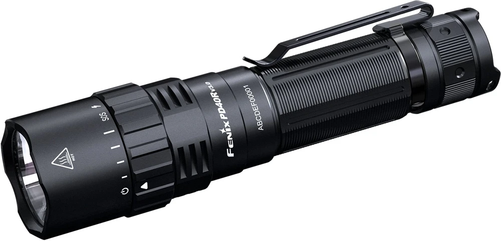 FNX Fenix PD40R V3.0 žibintuvėlis Juoda Rankinis žibintuvėlis LED