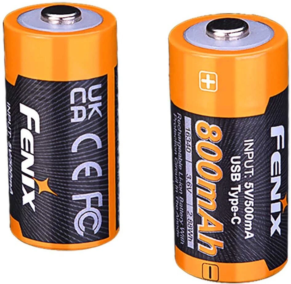 Fenix USB akumuliatorius ARB-L16U (16340 800 mAh 3,6 V)