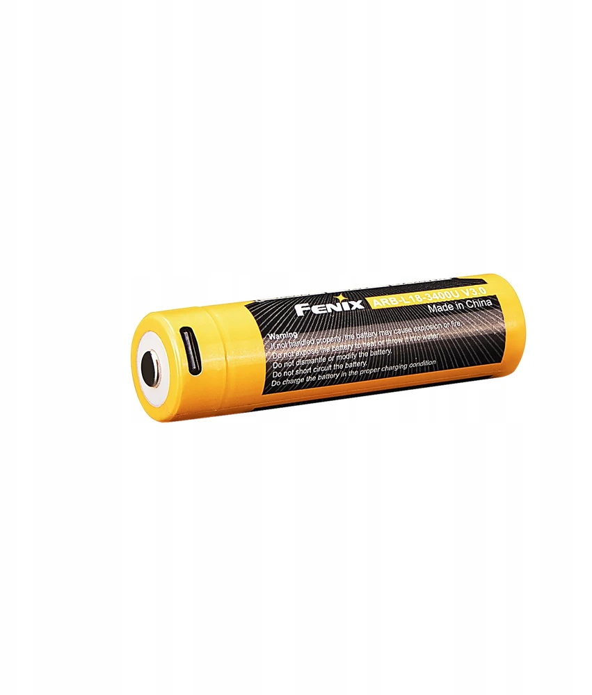 Fenix 18650 akumuliatorius su USB jungtimi