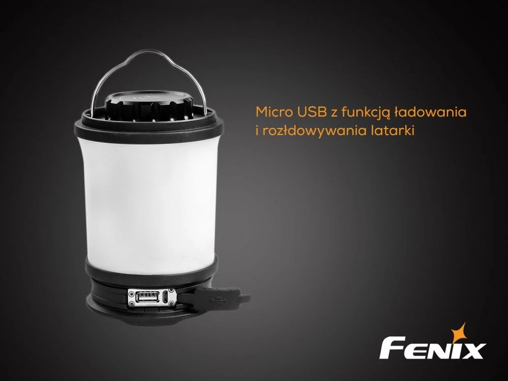 Stovyklavimo žibintas Fenix CL30R, 650lm