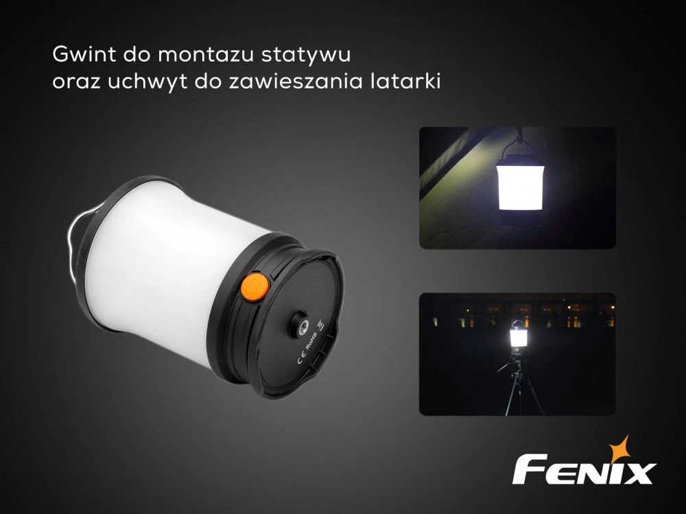 Stovyklavimo žibintas Fenix CL30R, 650lm