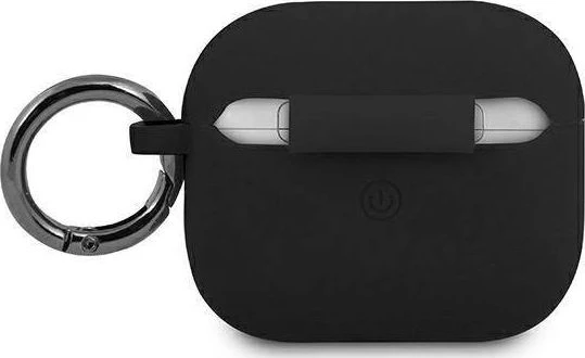 Ferrari FEA3SILBK AirPods 3 dangtelis juodas/juodas silikoninis