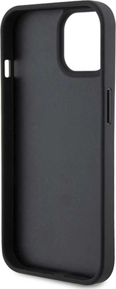 Apple iPhone 15 Ferrari dėklas Twist Metal Logo (FEHCP15SPTWK) juodos spalvos