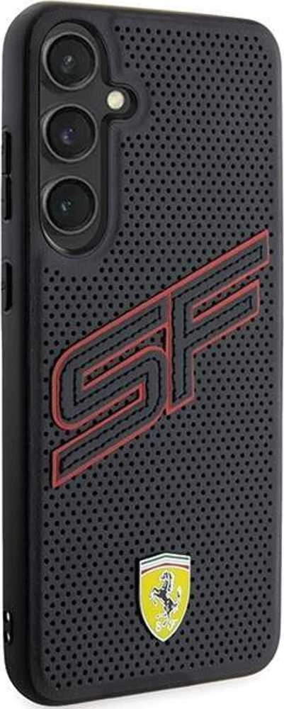Ferrari FEHCS24SPINK S24 S921 juodos spalvos kietas dėklas Big SF Perforated