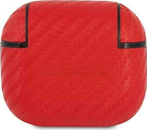 Ferrari FESA3CARE AirPods 3 dėklas red On Track PU Carbon