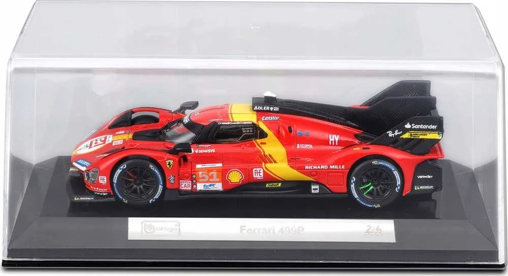 BBURAGO automodelis 1:43 Ferrari 499P, 18-36312