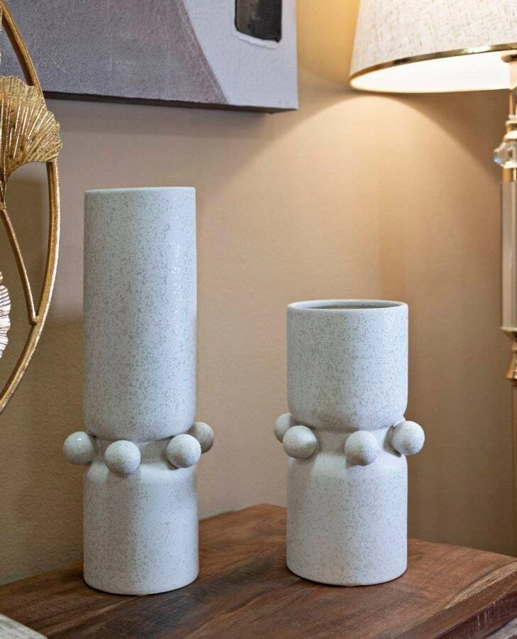 Ferretti BUBBLES keraminė vaza, Ø 15,5 x 41 cm