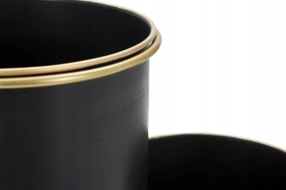 Ferretti Metaliniai gėlių vazonai ant sulankstomo stovo, aukštis 55 cm
