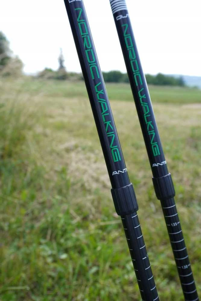 Ferrino lazdos trekingui šiaurietiškam ėjimui sulankstomos su amortizacija KUBISPORT 72-145 cm