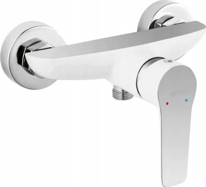 Ferro BDR2L praustuvo maišytuvas ADORE WASHBASIN COUNTERTOP 1-HOLE Baltas-CHROME // BF.BDR2L