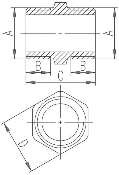Ferro Žalvarinė mova 6/4'' - N07Z