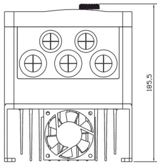 F&F 1 fazė 3x230V 2,2kW FA- 1LX022