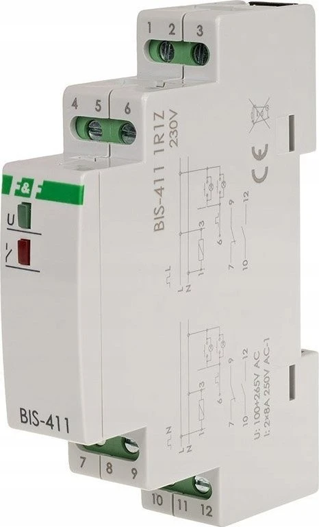 F&F Bistabili relė BIS-411-1R1Z