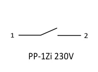 F&F Elektromagnetinė relė 1Z 16A P/T - PP-1ZI 230V