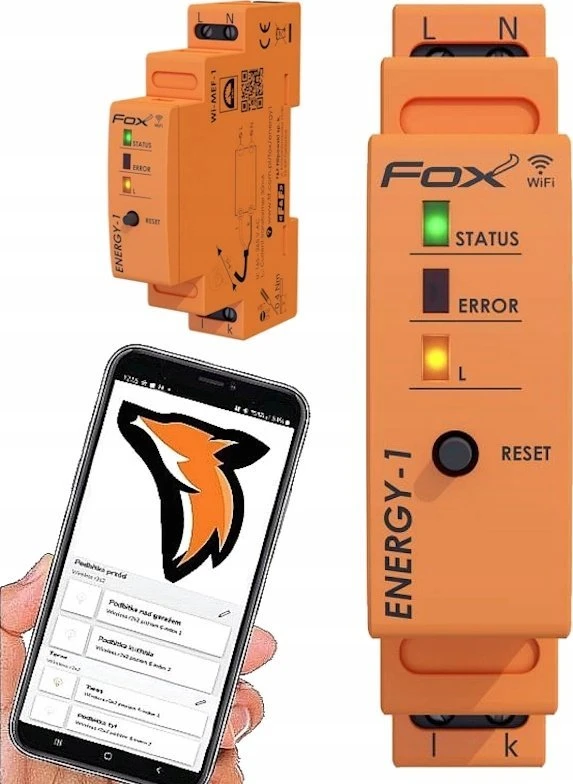F&F MONITORIUS ENERGIJOS ELEKTROS 1-F, WI-MEF-1-40