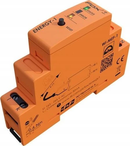 F&F MONITORIUS ENERGIJOS ELEKTROS 1-F, WI-MEF-1-40