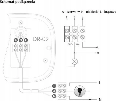 F&F JUDĖJIMO JUTIKLIS DR-09-IP65