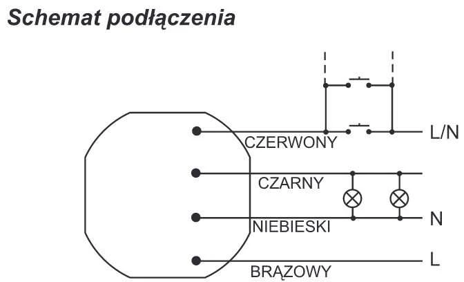 F&F Impulsinė relė 230V 16A, montuojama į giluminę dėžę - BIS-402