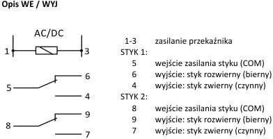 F&F Laiko siųstuvas, kurio maitinimo įtampa 1NO / NC 12 -264V - PCU- 504