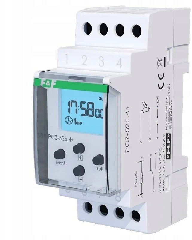 F&F PCZ-525.4-PLUS NFC ASTRONOMINIS LAIKRODIS