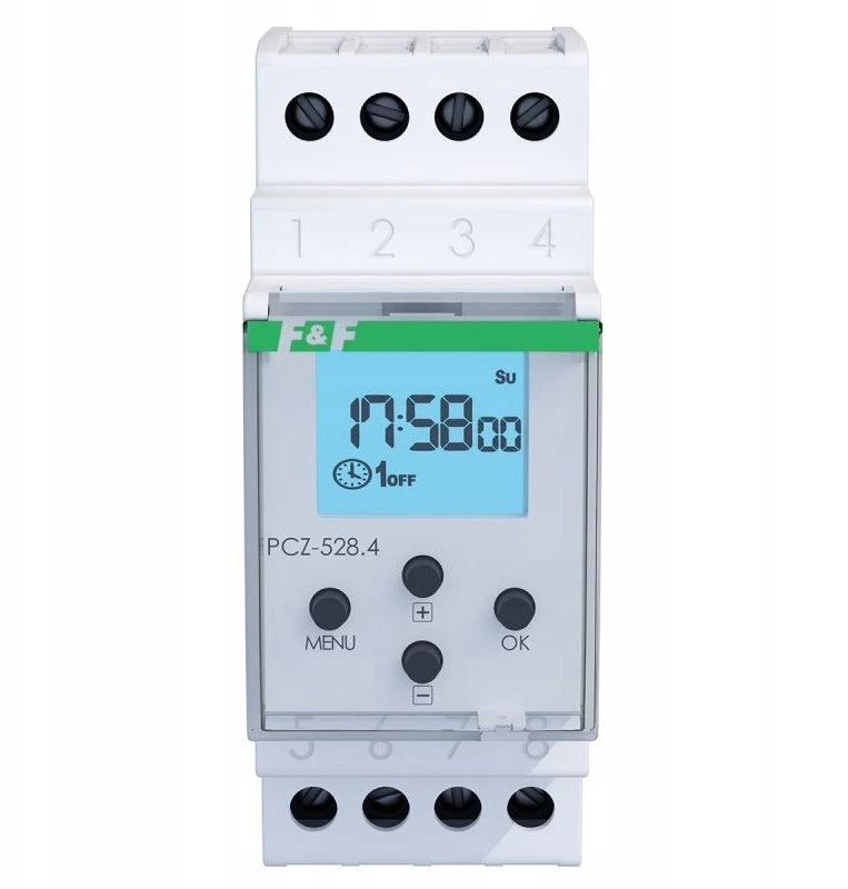 F&F PCZ-528.4 UNIVERSALIOS PROGRAMOS LAIKRODIS