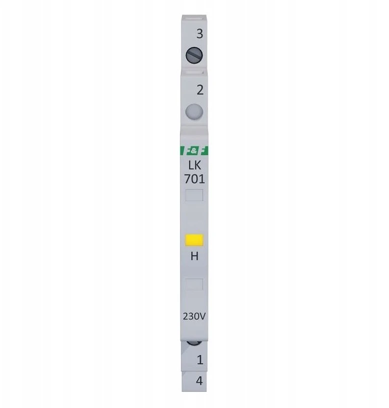 F&F LK-701Y ŽIBINTAS. 1/3S 1X LED GELTONA